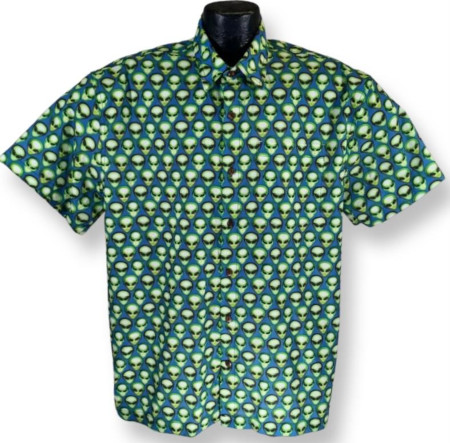 Alien Hawaiian Shirt